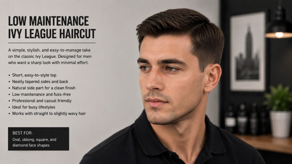 Ivy league haircut
