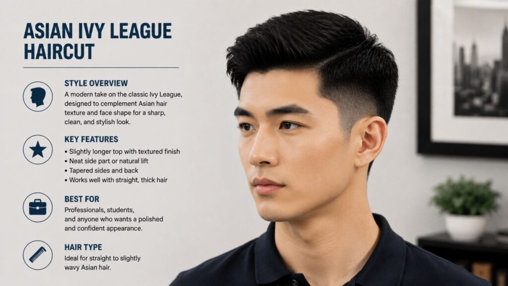 Ivy league haircut