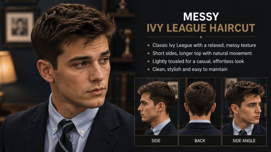 Ivy league haircut