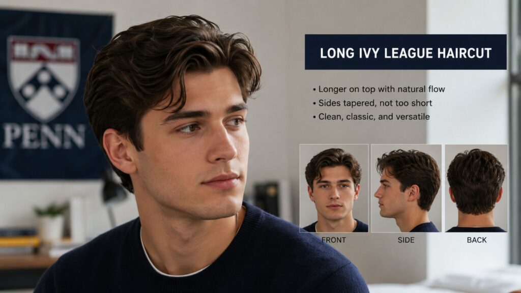 Ivy league haircut