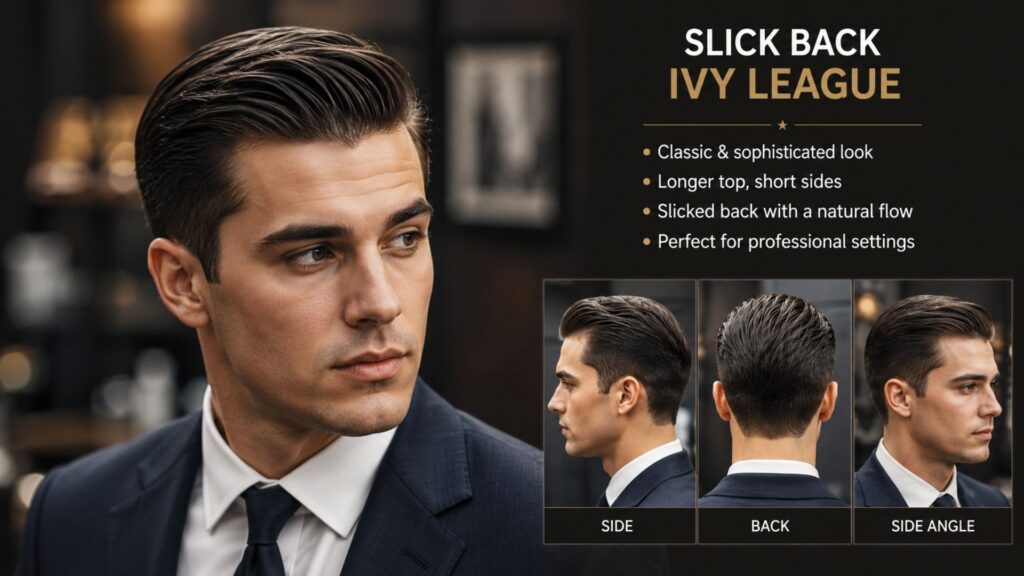 Ivy league haircut