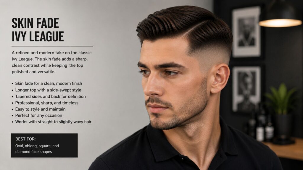 Ivy league haircut