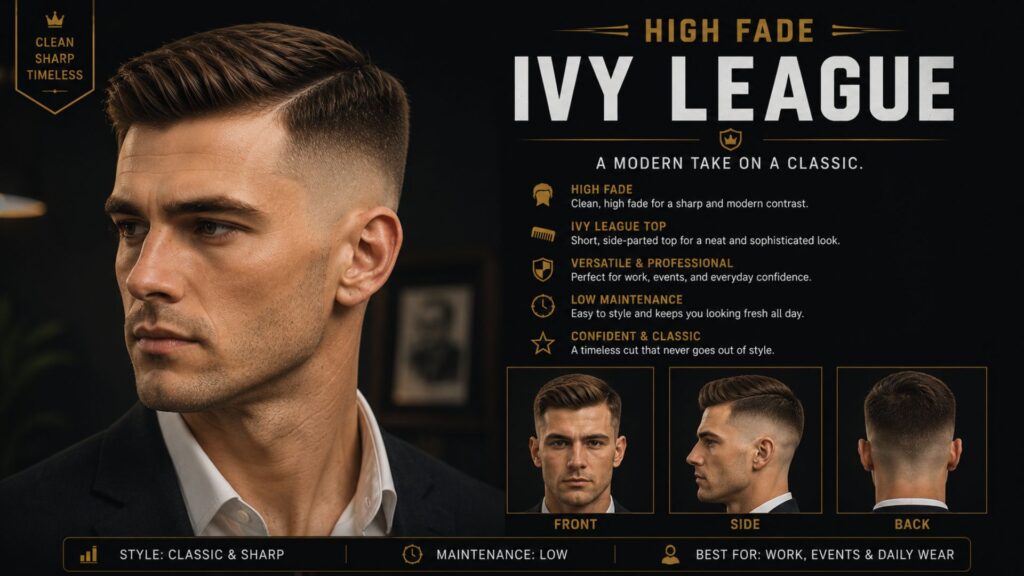 Ivy league haircut