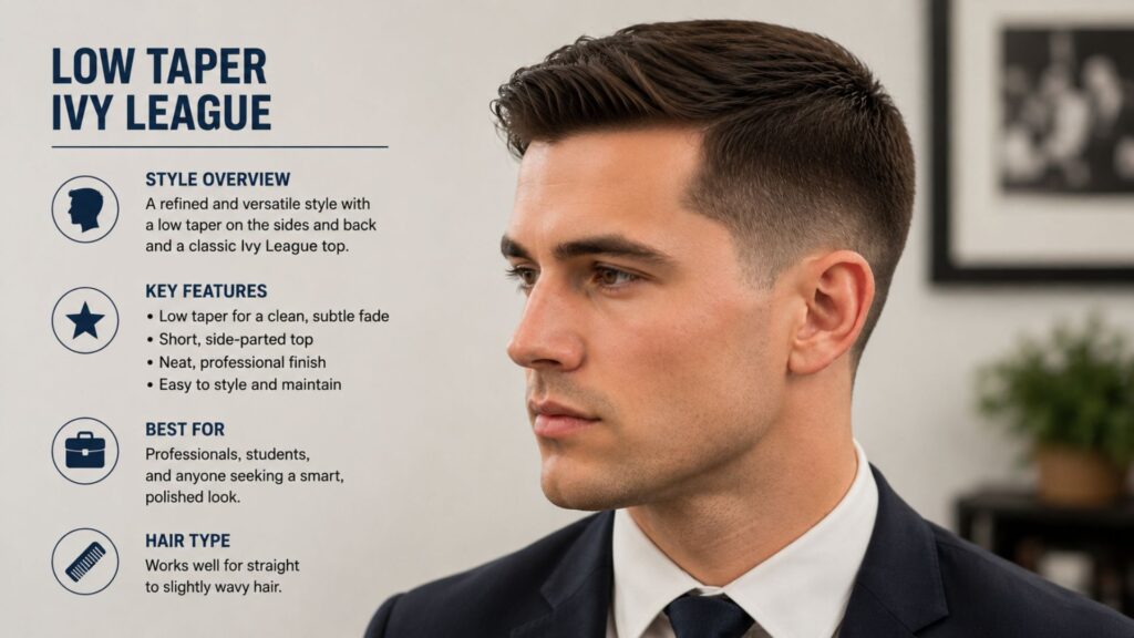 Ivy league haircut