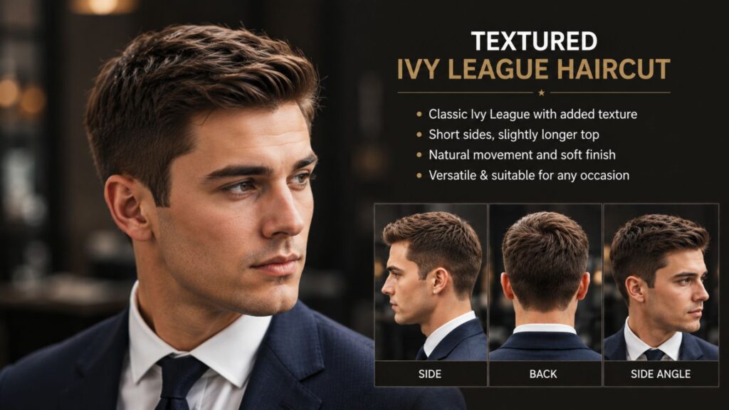 Ivy league haircut