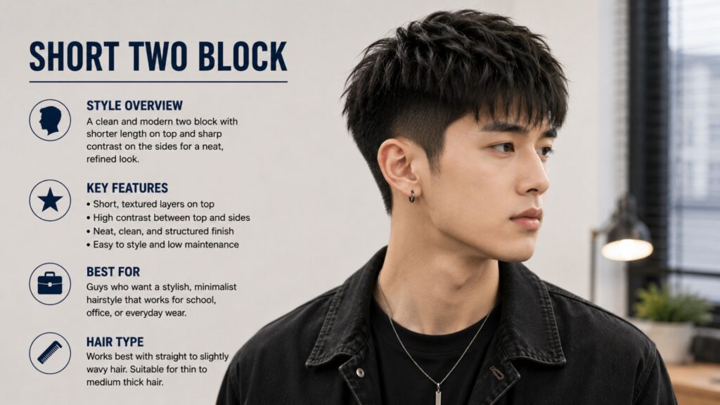two block haircut