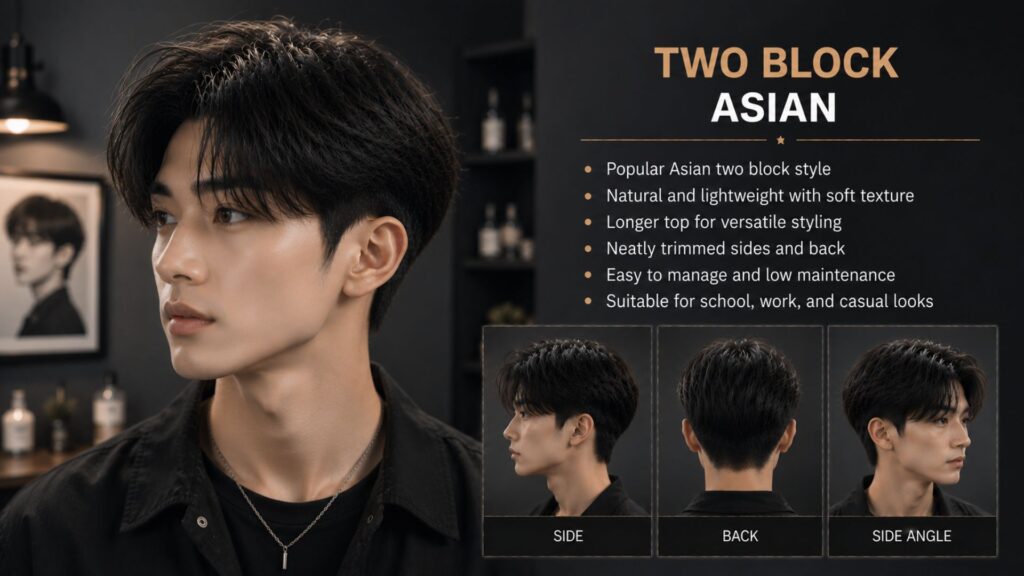 two block haircut