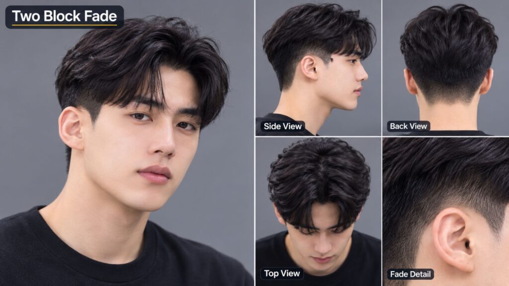 two block haircut
