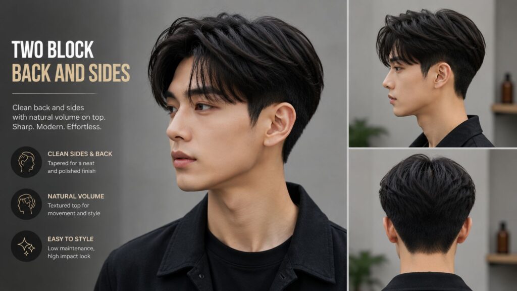 two block haircut