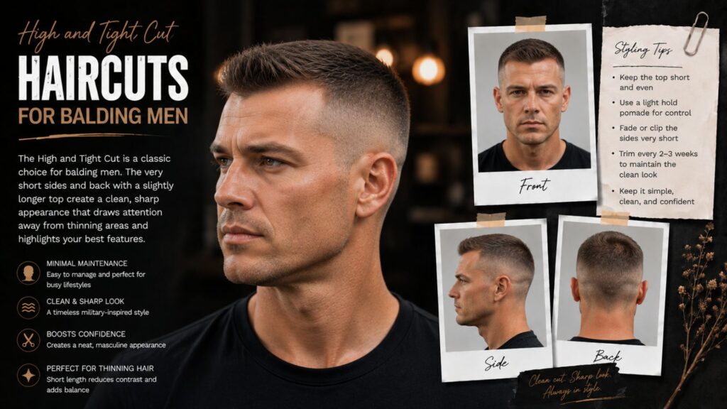 haircuts for balding men