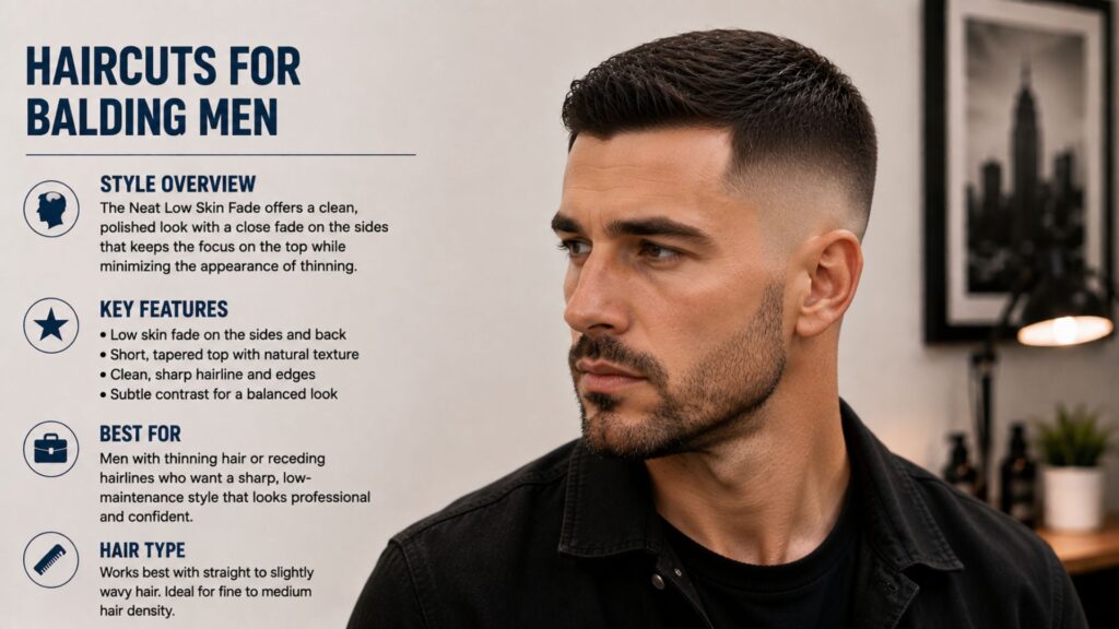 haircuts for balding men