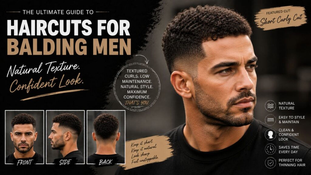haircuts for balding men