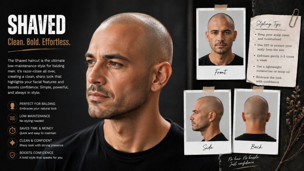 haircuts for balding men