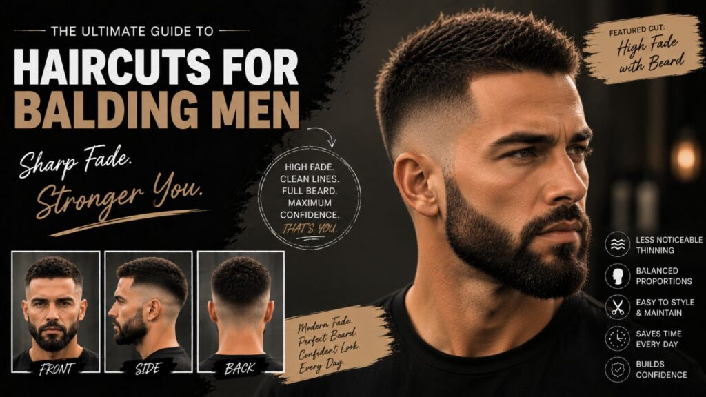 haircuts for balding men