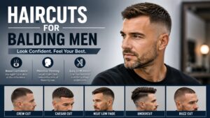 haircuts for balding men