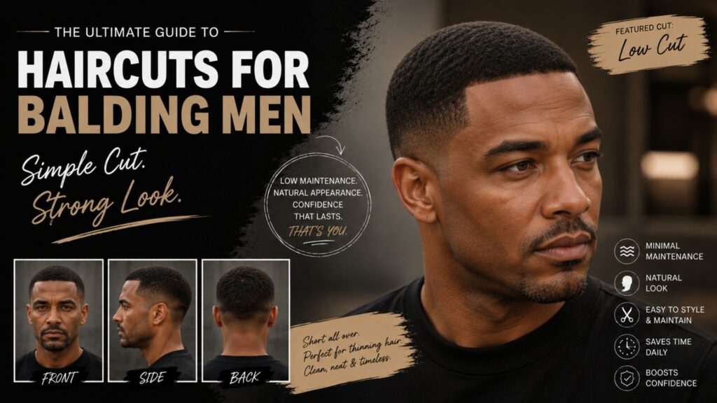 haircuts for balding men