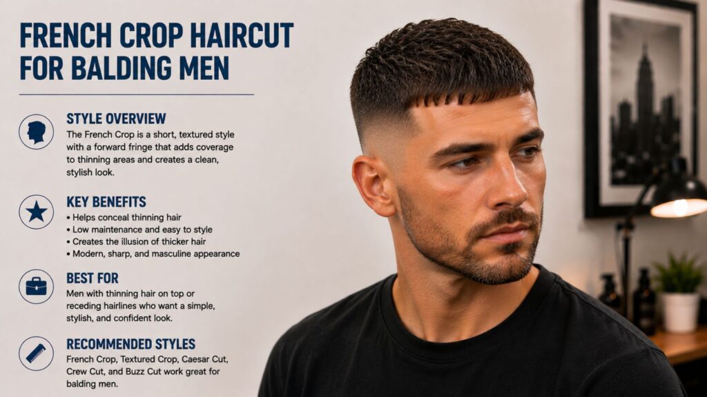haircuts for balding men