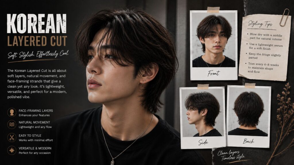 layered haircuts men