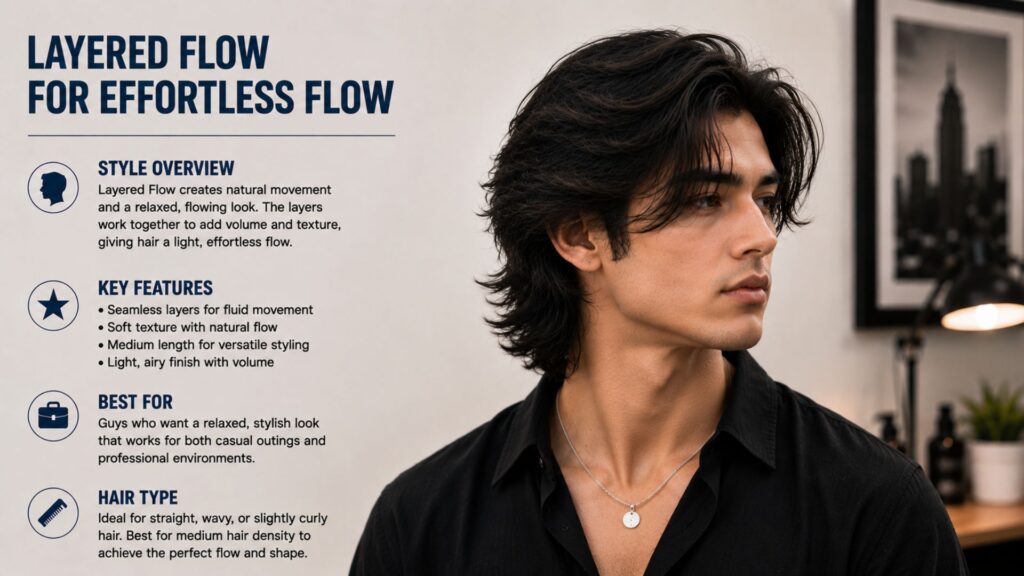 layered haircuts men
