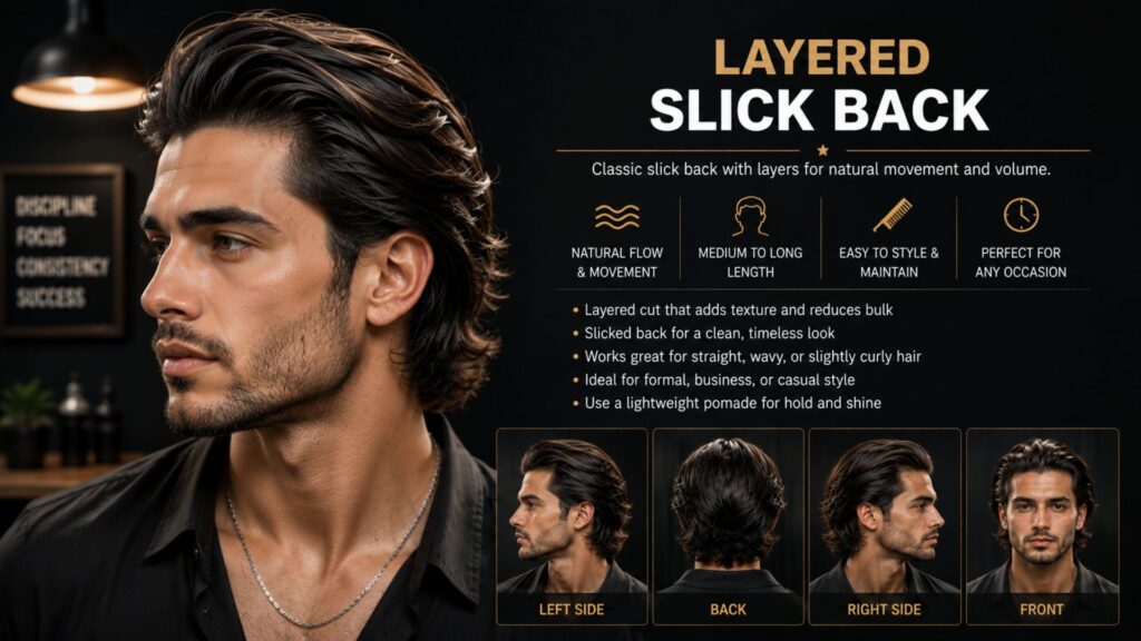 layered haircuts men