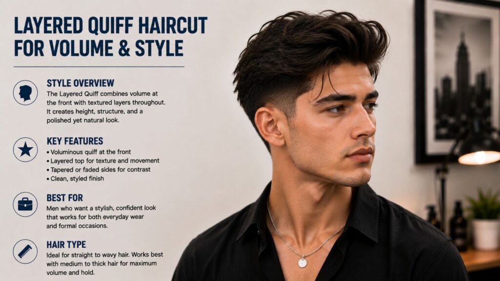 layered haircuts men