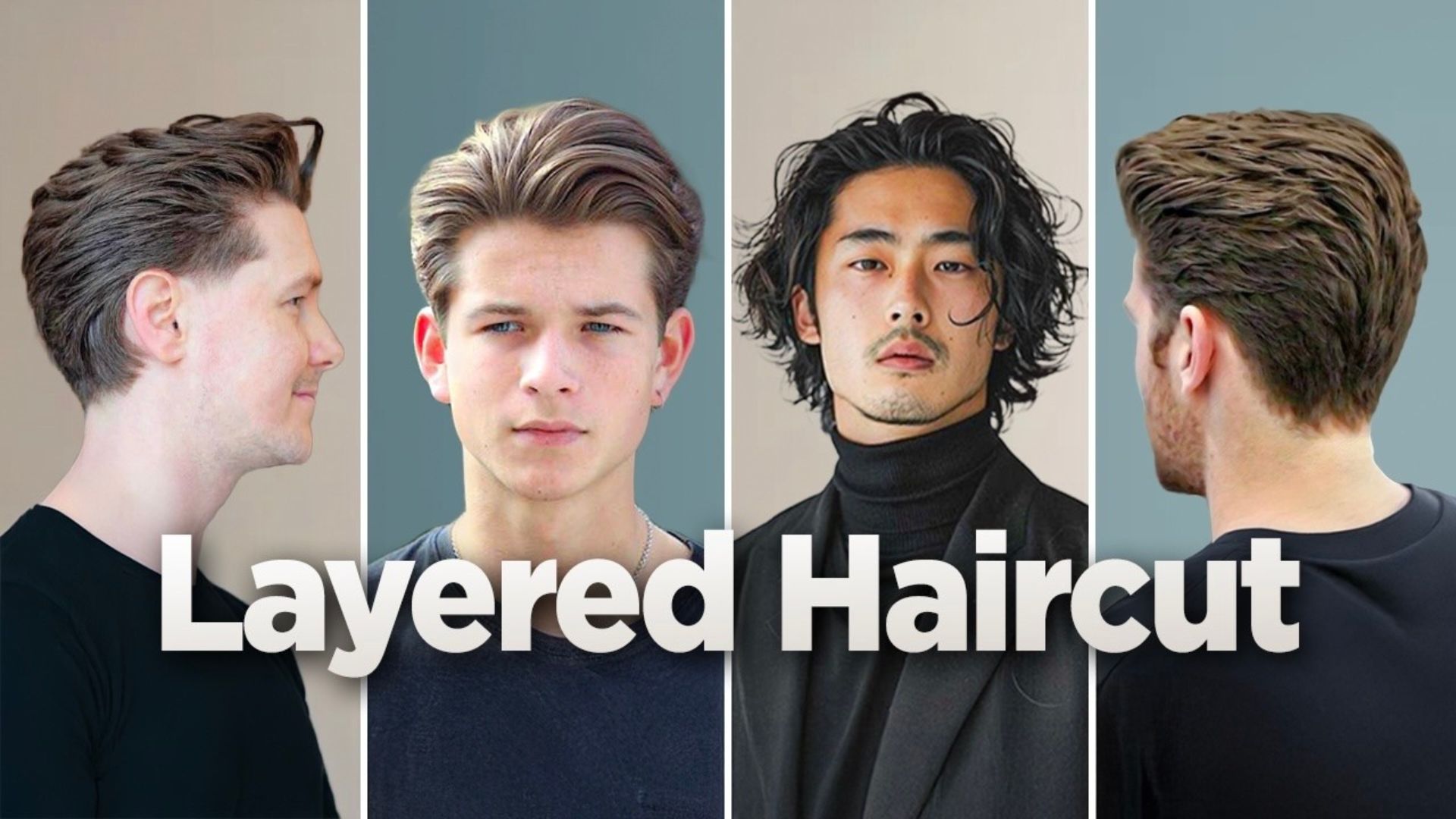 layered haircuts men