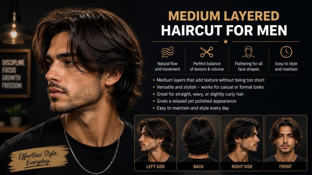layered haircuts men