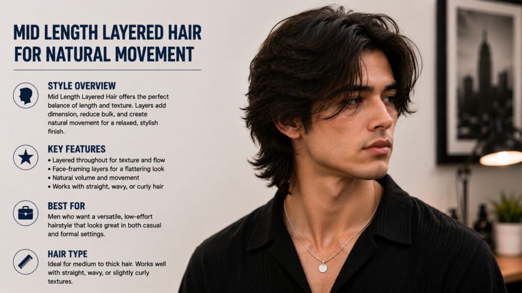 layered haircuts men