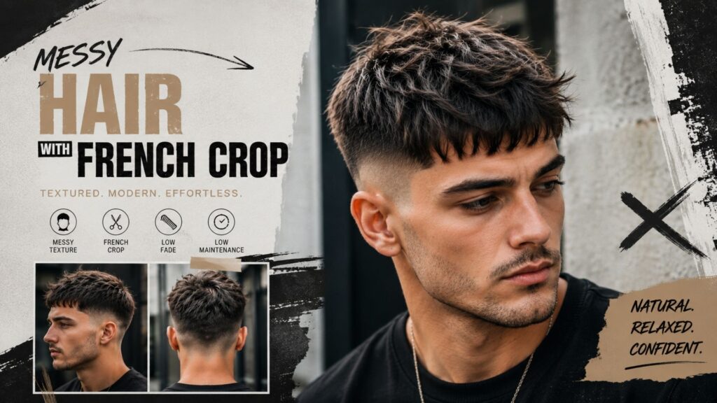 french crop haircut men