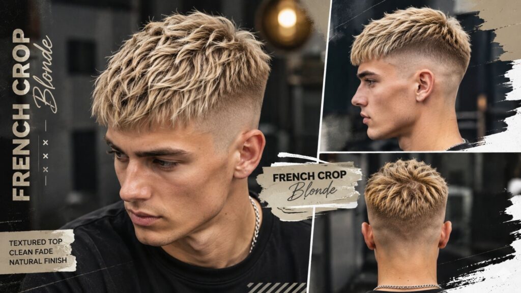 french crop haircut men