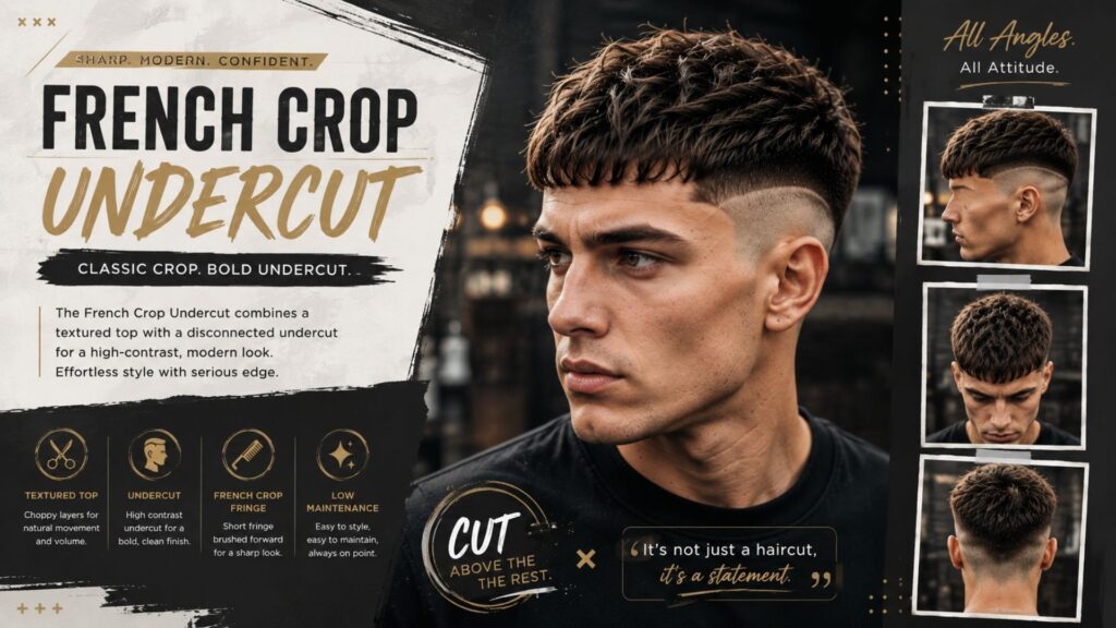 french crop haircut men