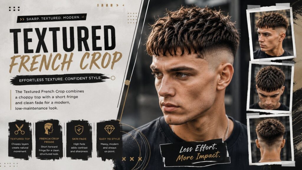 french crop haircut men