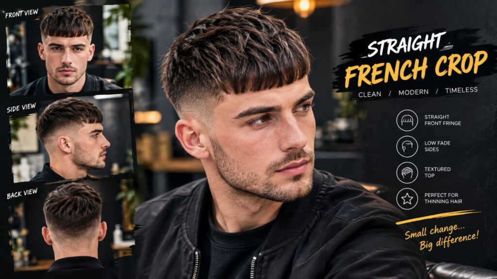 french crop haircut men