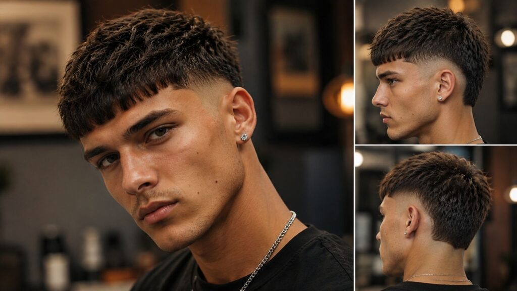 french crop haircut men