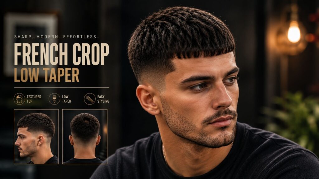 french crop haircut men