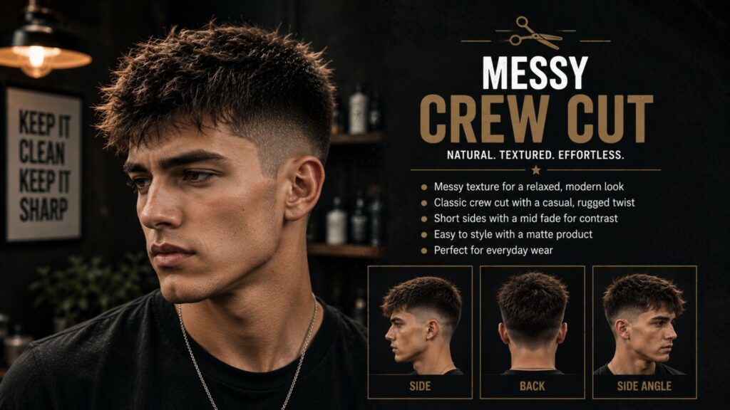 crew cut men