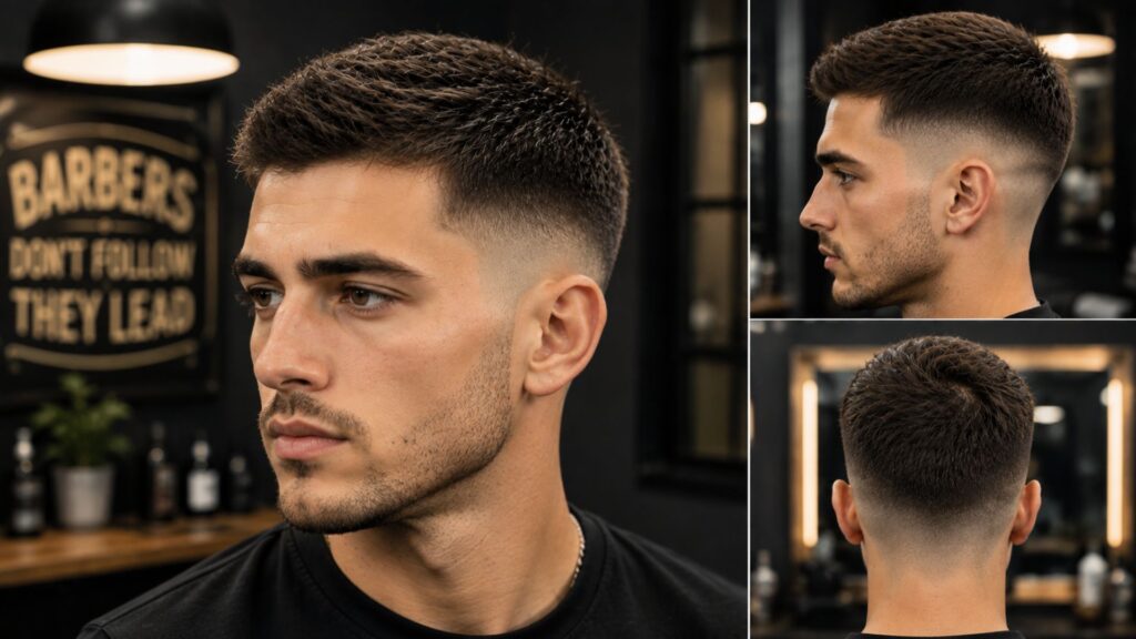 crew cut men