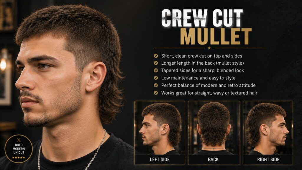 crew cut men