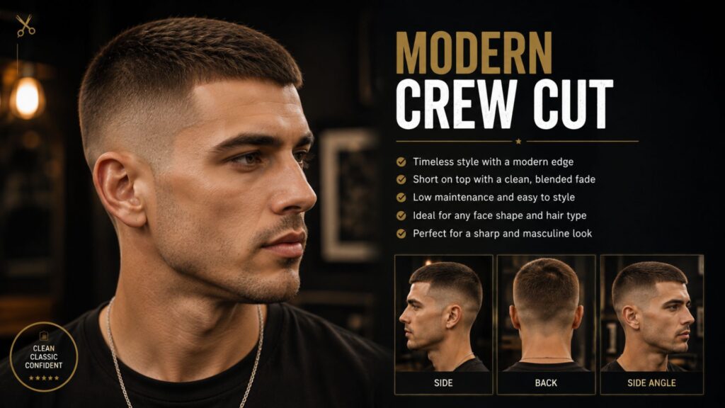 crew cut men