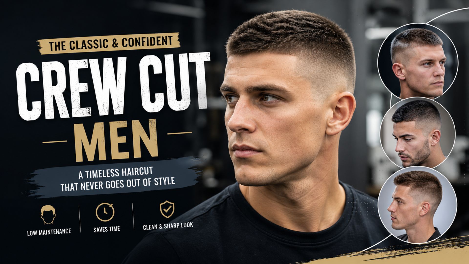 crew cut men