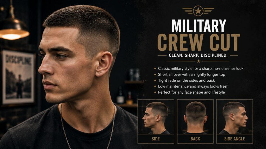 crew cut men