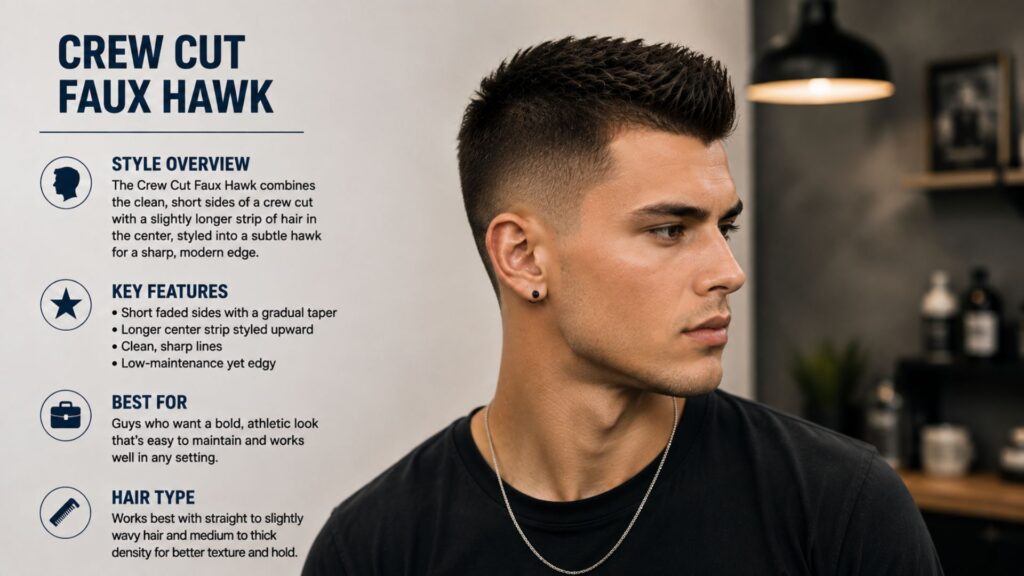 crew cut men
