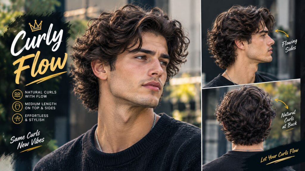 curly hairstyles men
