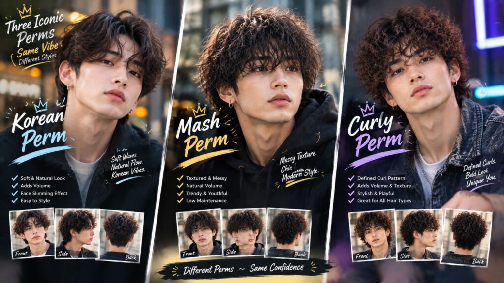 curly hairstyles men