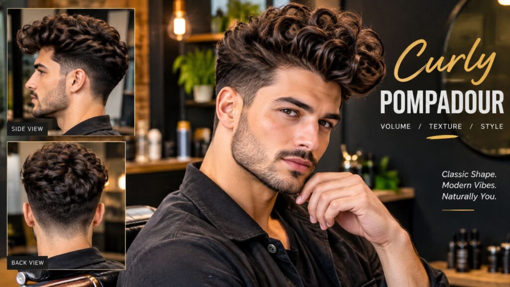 curly hairstyles men