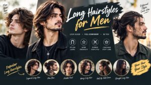 long hairstyles for men