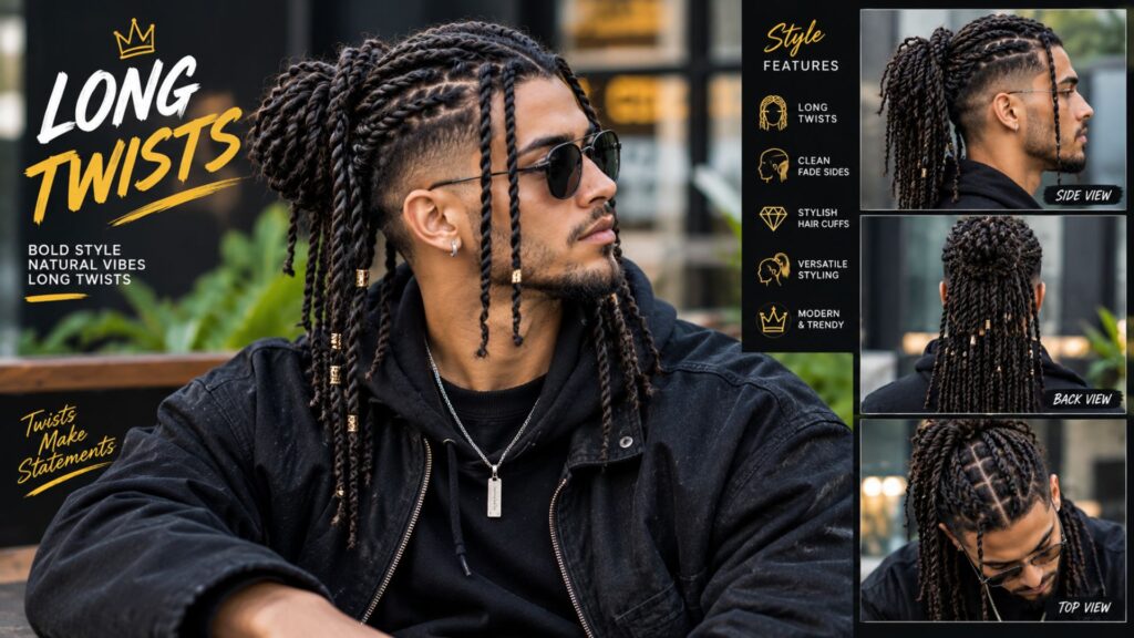 long hairstyles for men